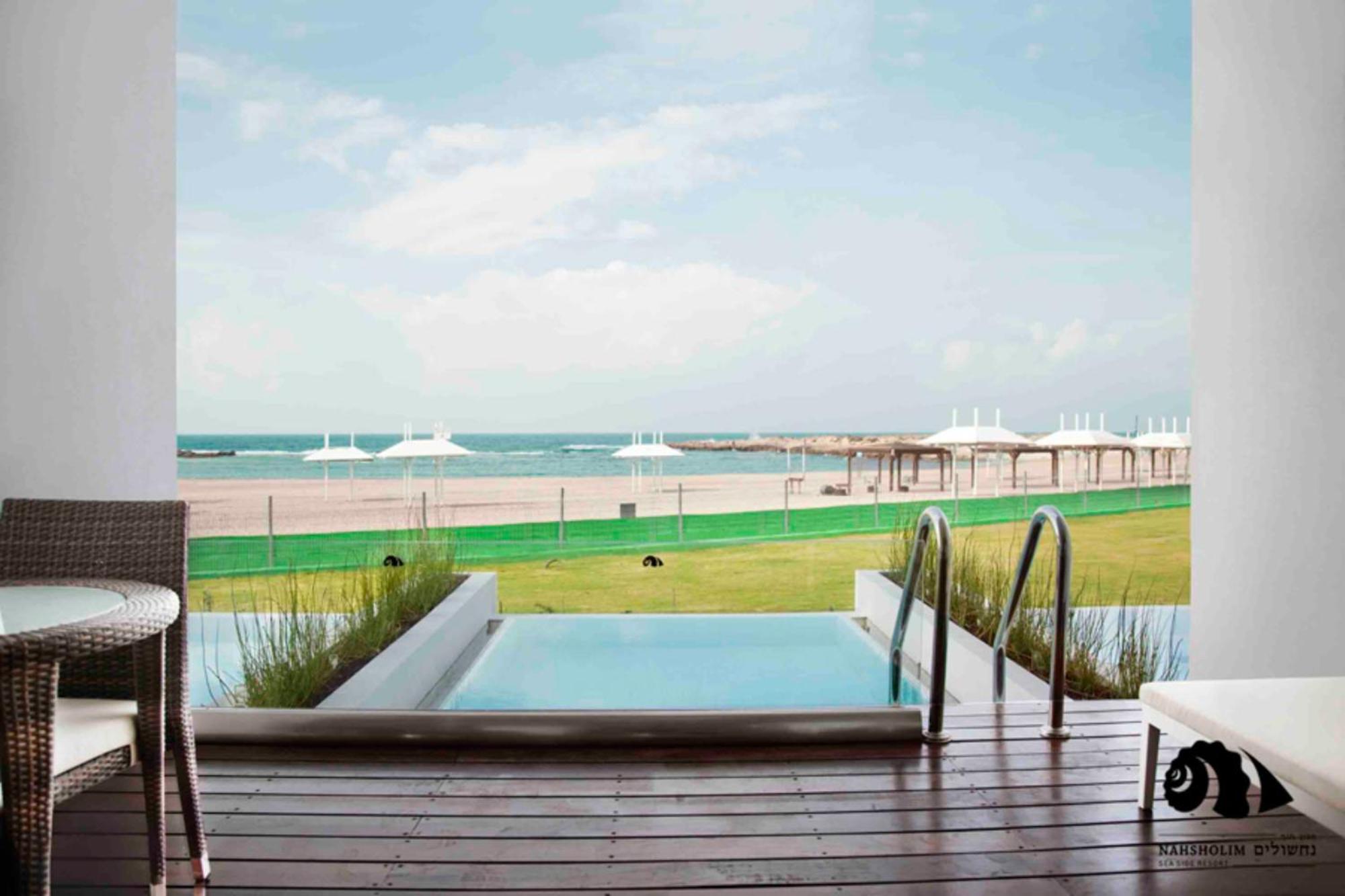 Nachsholim Beach Hotel 나흐숄림 외부 사진